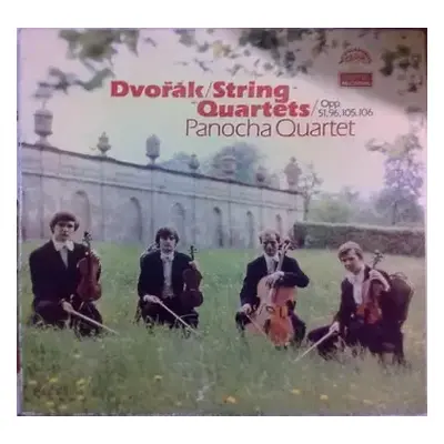 NM | VG+ 3LP Antonín Dvořák: String Quartets / Smyčcove kvartety (Opp. 51, 96, 105, 106) (3xLP +