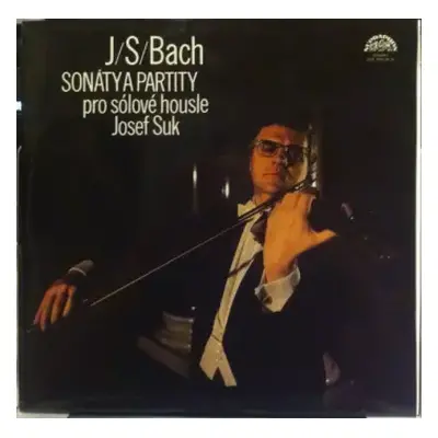 NM | VG+ 3LP Johann Sebastian Bach: Sonáty A Partity Pro Sólové Housle