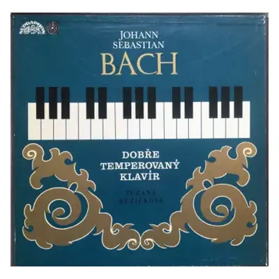 NM | VG+ 5LP/Box Set Johann Sebastian Bach: Dobře Temperovaný Klavír (5xLP + BOX + BOOKLET)