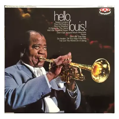 VG+ | VG+ LP Louis Armstrong: Hello, Louis!