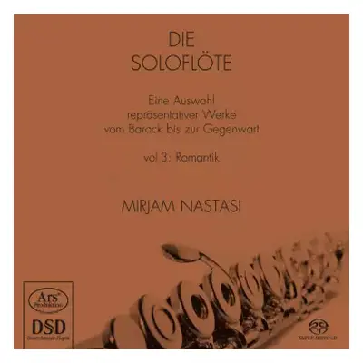 SACD Various: Mirjam Nastasi - Die Soloflöte Vol.3