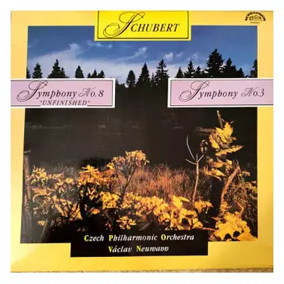 NM | NM LP The Czech Philharmonic Orchestra: Symphony No. 8 Unfinished / Symphony No. 3