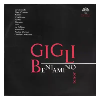 VG+ | VG+ LP Beniamino Gigli: Recital