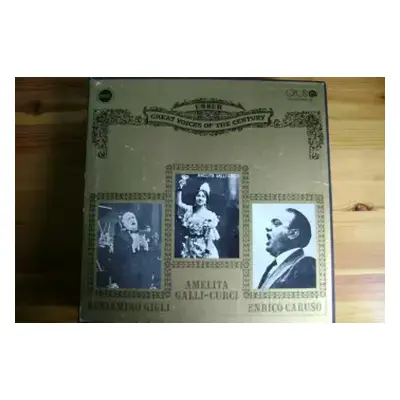 VG+ | VG+ 3LP/Box Set Enrico Caruso: Great Voices Of The Century (3xLP + BOX + INSERT)