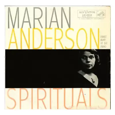 VG+ | VG LP Marian Anderson: Spirituals