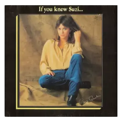 NM | VG+ LP Suzi Quatro: If You Knew Suzi...