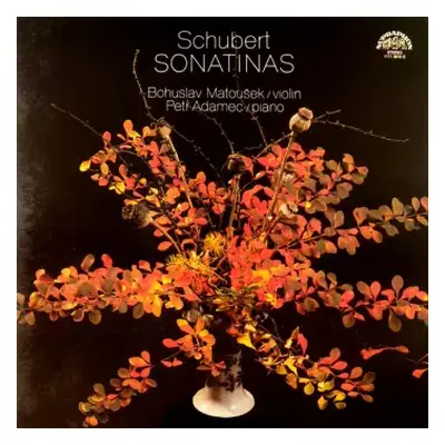 VG+ | VG+ LP Franz Schubert: Sonatinas For Violin and Piano, Op. 137 (Sonatiny Pro Housle A Klav