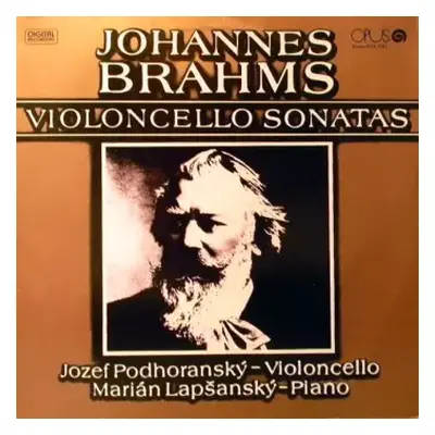 NM | VG+ LP Johannes Brahms: Violoncello Sonatas