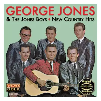 CD George Jones And The Jones Boys: New Country Hits