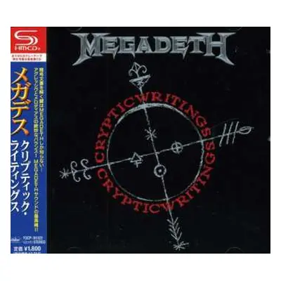 CD Megadeth: Cryptic Writings