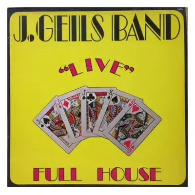 NM | VG+ LP The J. Geils Band: "Live" Full House