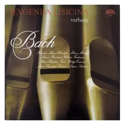 VG+ | VG+ LP Jevgēņija Ļisicina: Bach