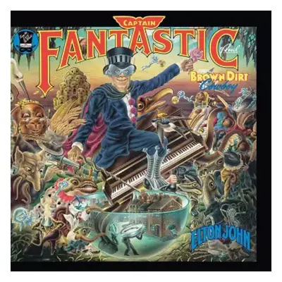 G | NM LP Elton John: Captain Fantastic And The Brown Dirt Cowboy