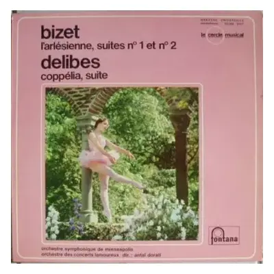 VG+ | VG LP Georges Bizet: L'arlésienne, Suites N°1 Et N°2 / Coppélia, Suite