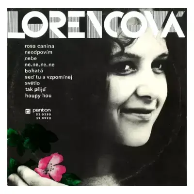 VG+ | VG+ LP Zdenka Lorencová: Rosa Canina