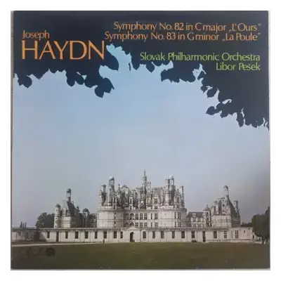 NM | VG+ LP Joseph Haydn: Symphony No. 82 In C Major "L'Ours" + Symphony No. 83 In G Minor "La P