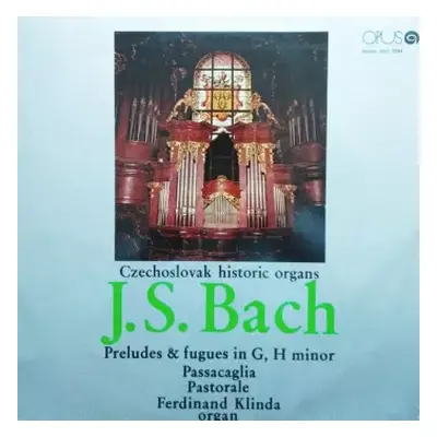 VG+ | VG+ LP Johann Sebastian Bach: Preludes & Fugues In G, H Minor