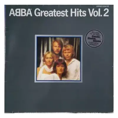 VG+ | VG+ LP ABBA: Greatest Hits Vol. 2