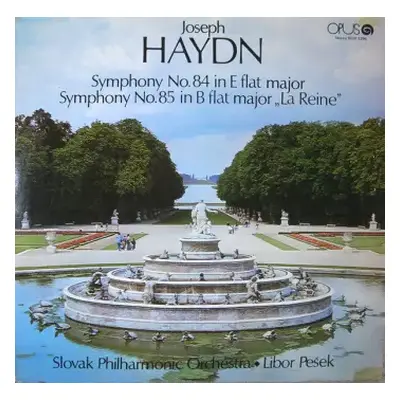 NM | VG+ LP Joseph Haydn: Symphony No. 84 In E Flat Major - Symphony No. 85 In B Flat Major „La 