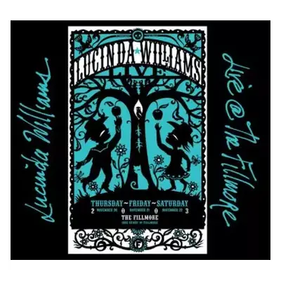 3LP Lucinda Williams: Live @ The Fillmore