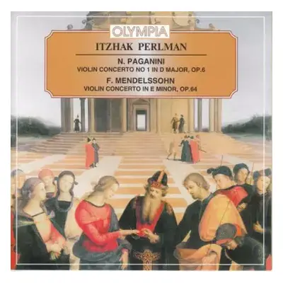 CD Itzhak Perlman: Ицхак Перлман - Паганини: Скрипичный концерт №1; Мендельсон: Скрипичный конце