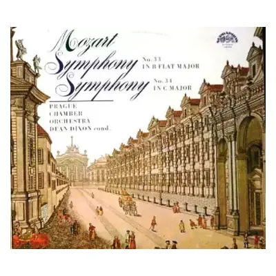 NM | VG+ LP Prague Chamber Orchestra: Symphony No. 33 In B Flat Major, Symphony No. 34 In C Majo