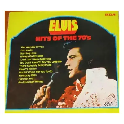 VG+ | VG+ LP Elvis Presley: Hits Of The 70's