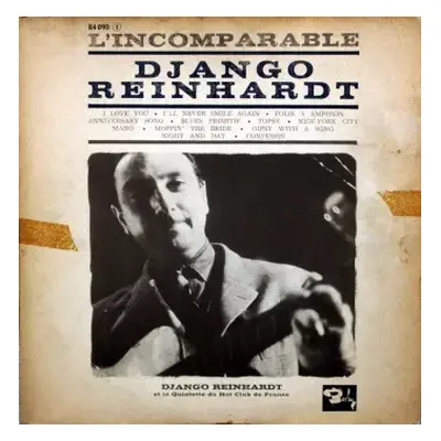 VG+ | VG LP Django Reinhardt: L'incomparable Django Reinhardt