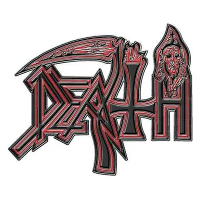 Death Pin Badge: Human Logo