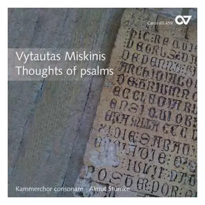 CD Vytautas Miškinis: Thoughts Of Psalms