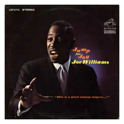 CD Joe Williams: Jump For Joy