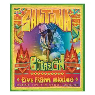 DVD Santana: Corazón: Live From México - Live It To Believe It