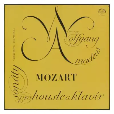 NM | VG+ 3LP/Box Set Wolfgang Amadeus Mozart: Sonáty Pro Housle A Klavír (3xLP+ BOOKLET+BOX)