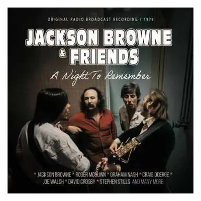 CD Jackson Browne & Friends: A Night To Remember