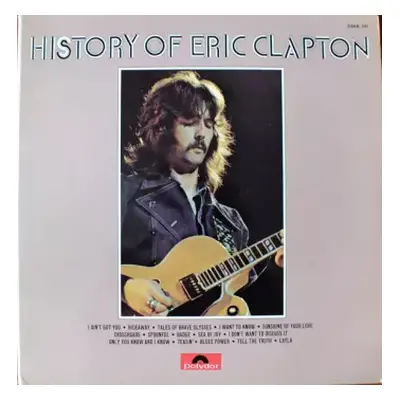 VG+ | VG 2LP Eric Clapton: History Of Eric Clapton