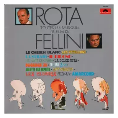 VG+ | VG+ LP Nino Rota: Toutes Les Musiques De Film De Fellini