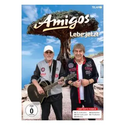 CD/DVD Die Amigos: Lebe Jetzt(ltd.fanbox Edition)