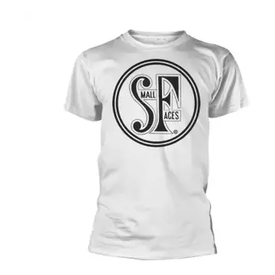 Tričko Logo Small Faces (white/black) L