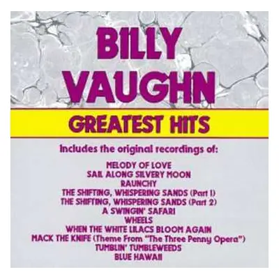 CD Billy Vaughn: Greatest Hits