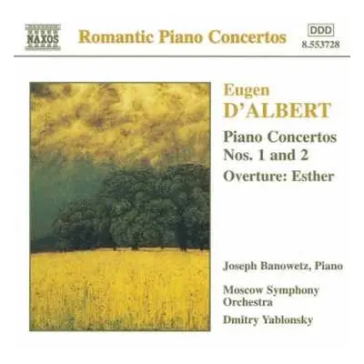 CD Dmitry Yablonsky: Piano Concertos Nos. 1 And 2, Overture: Esther