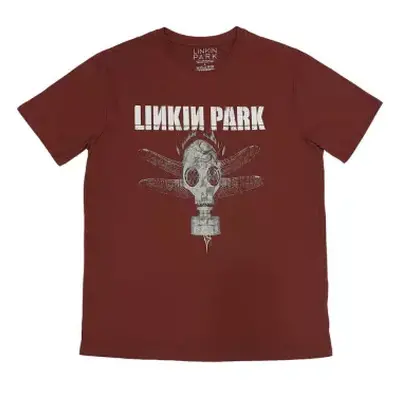 Linkin Park Unisex T-shirt: Gas Mask (large) L