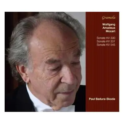 CD Mozart / Paul Badura-skoda: Sonate Kv 330 331 & 545