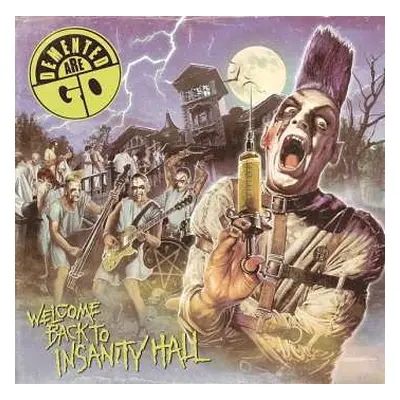 LP Demented Are Go: Welcome Back To Insanity Hall (highlighter Yellow/black Smoke Vinyl)