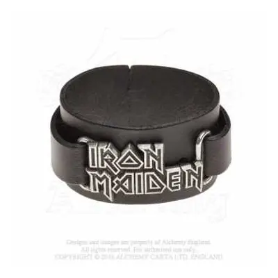 Kožený Náramek Logo Iron Maiden