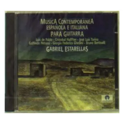 CD Gabriel Estarellas: Musica Contemporanea Española E Italiana Para Guitarra