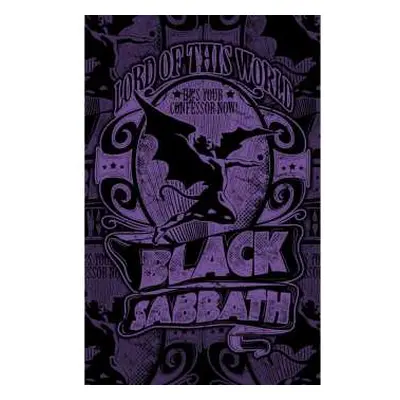 Black Sabbath Textile Poster: Lord Of This World