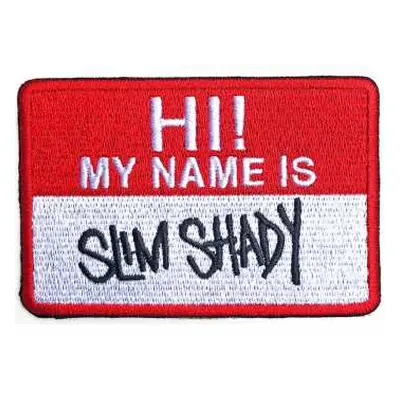 Nášivka Slim Shady Name Badge