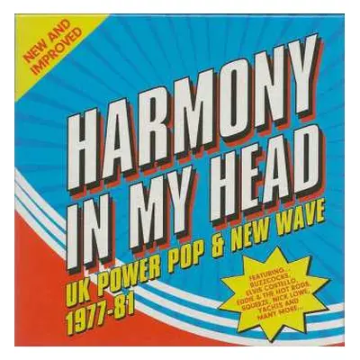 3CD/Box Set Various: Harmony In My Head (UK Power Pop & New Wave 1977-81)