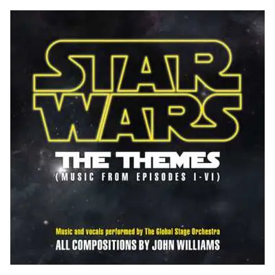 LP Global Stage Orchestra: Star Wars: The Themes - Clear & White Vinyl