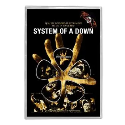 System Of A Down Plectrum Pack: Hand